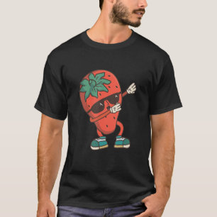 Camiseta Dabbing Strawberry Summer