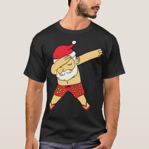 Camiseta Dabbing Summer Santa Claus toon