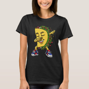 Camiseta Dabbing Taco Cinco De Mayo Comida Mexicana