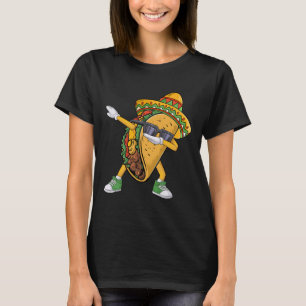 Camiseta Dabbing Taco Cinco De Mayo Funny Comida Mexicana D