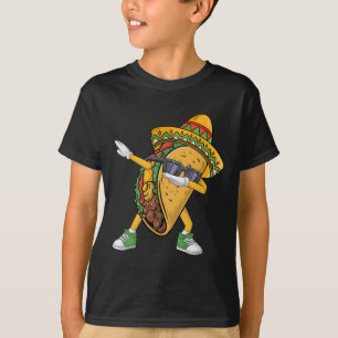 Camiseta Dabbing Taco Cinco De Mayo Funny Comida Mexicana D