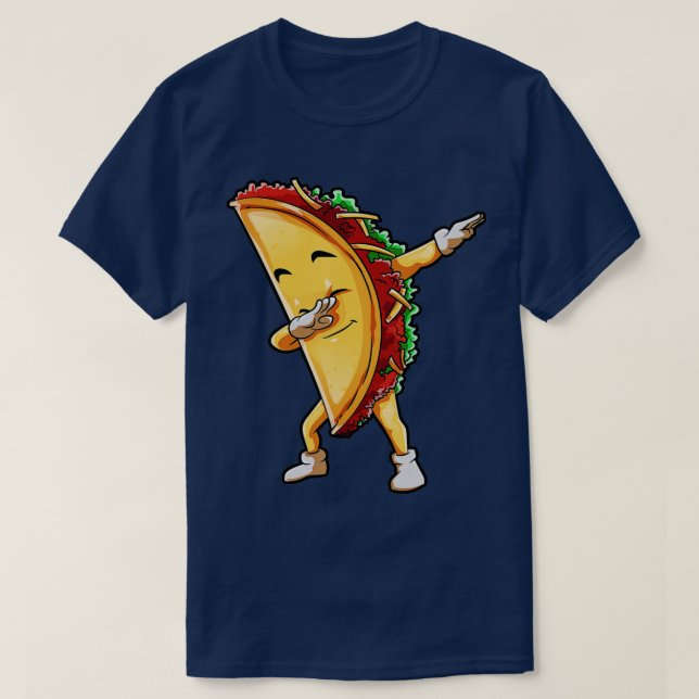 Camiseta Dabbing Taco Cinco de Mayo Funny Kids Boys Mexican (Diseño del anverso)