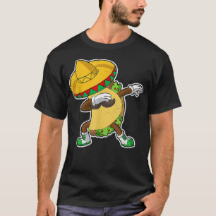 Camiseta Dabbing Taco Cinco De Mayo Meico Latino Meican Foo