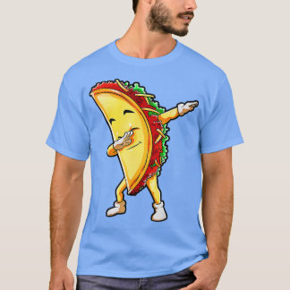 Camiseta Dabbing Taco Cinco de Mayo Niños divertidos mexica