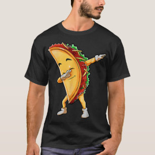 Camiseta Dabbing Taco Cinco De Mayo Niños Graciosos Meican 