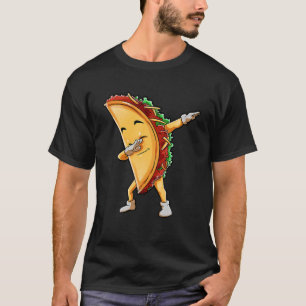 Camiseta Dabbing Taco Cinco De Mayo Niños Graciosos Niños M