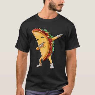 Camiseta Dabbing Taco Cinco De Mayo Niños Graciosos Niños M