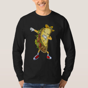 Camiseta Dabbing Taco Cinco De Mayo Niños Hombres Comida Me