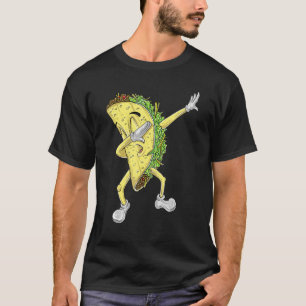 Camiseta Dabbing Taco curioso Taco comida mexicana Cinco