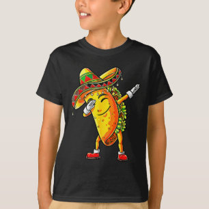 Camiseta Dabbing Taco mexicano Dab Cinco De Mayo Funny