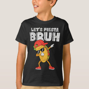 Camiseta Dabbing Tacos Bruh Cinco De Mayo Fiesta Mexicano B