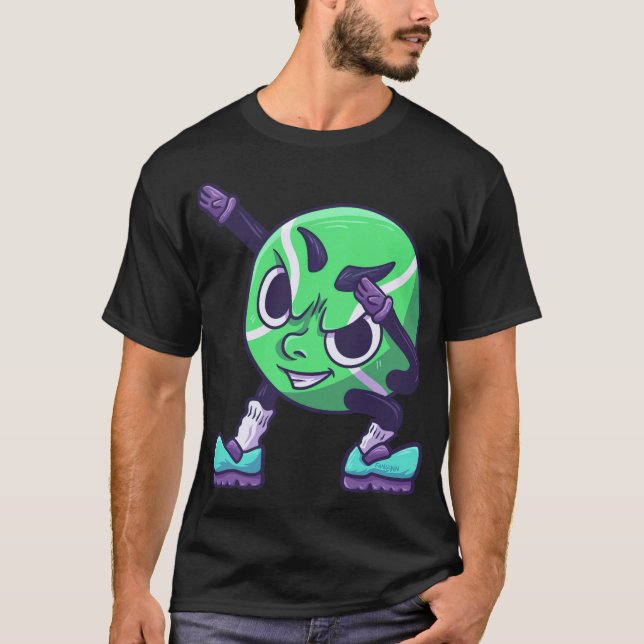 Camiseta Dabbing tenis Niños Regalo fútbol americano (Anverso)