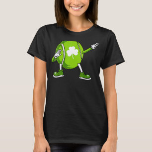 Camiseta Dabbing Tennis Balls Deportes Shamrock Clover St P