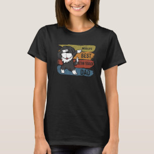 Camiseta Dabbing Tibetan Terrier Dad Dab Para Niños Hombres