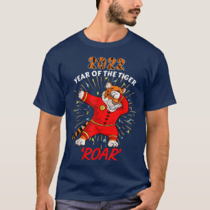 Camiseta Dabbing Tiger Shirt Kids Año del Tigre Chino