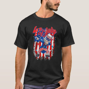 Camiseta Dabbing Tío Sam Cuarto De Julio