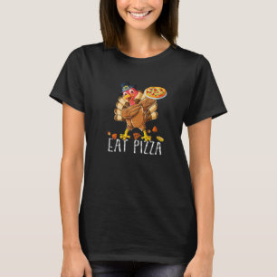 Camiseta Dabbing Turkey Eat Pizza Niños Vegan Adultos Graci