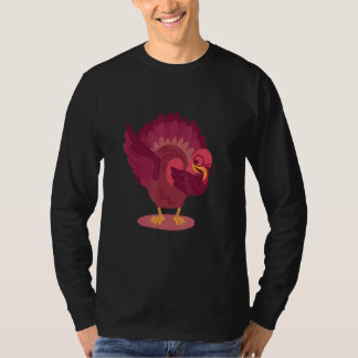 Camiseta Dabbing Turkey Thanksgiving Day Boys Girls Dab 20