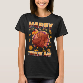 Camiseta Dabbing Turkey Thanksgiving Holiday Present Happy