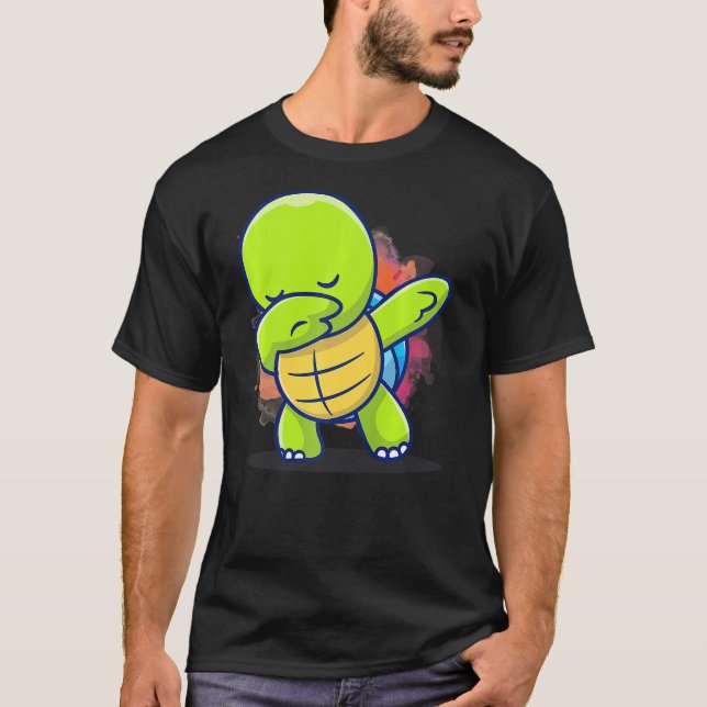 Camiseta Dabbing Turtle Shirt (Anverso)