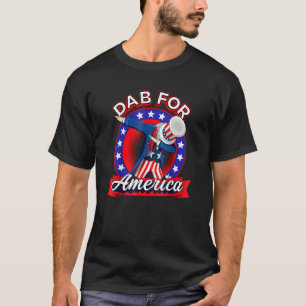 Camiseta Dabbing Uncle Sam 4 De Julio Día De La Independenc