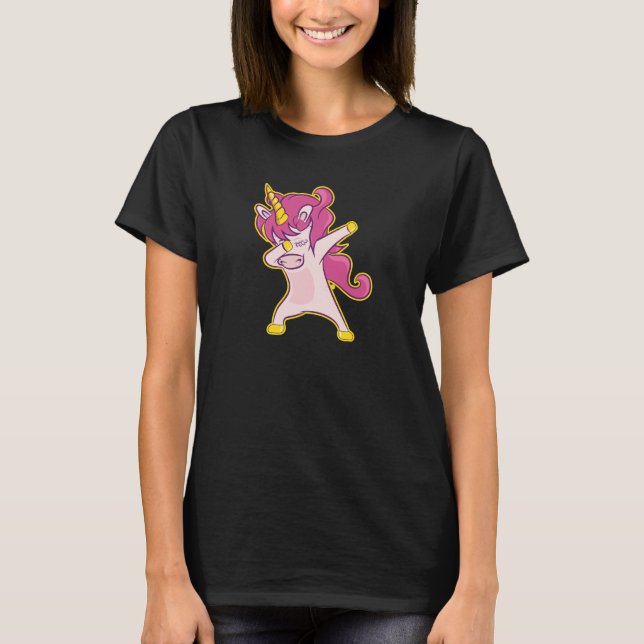 Camiseta Dabbing Unicorn (Anverso)