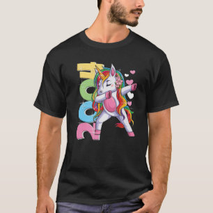 Camiseta Dabbing Unicorn 18º Chica De Cumpleaños 18 Años 20