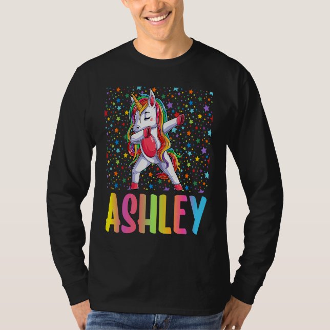 Camiseta Dabbing Unicorn Ashley (Anverso)