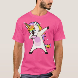 Camiseta Dabbing Unicorn Dab Hip Hop Funny Magic