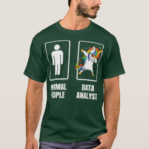 Camiseta Dabbing Unicorn Data Analyst Scientist