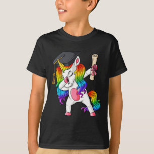 Camiseta Dabbing Unicorn Escuela Dab Chicas niños niños de