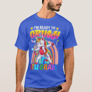 Camiseta Dabbing Unicorn Estoy listo para aplastar el quint