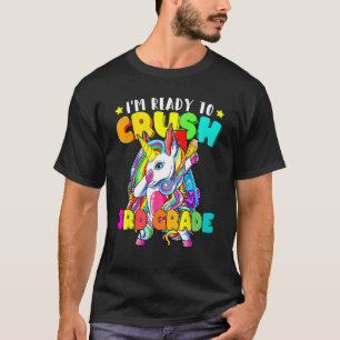 Camiseta Dabbing Unicorn Estoy listo para aplastar el terce