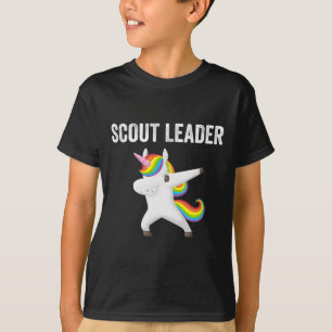 Camiseta Dabbing Unicorn Funny Scouting Gift