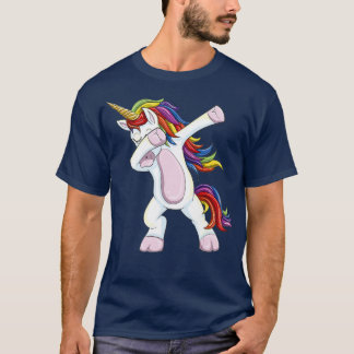 Camiseta Dabbing Unicorn - Funny Unicorn Dab Gift