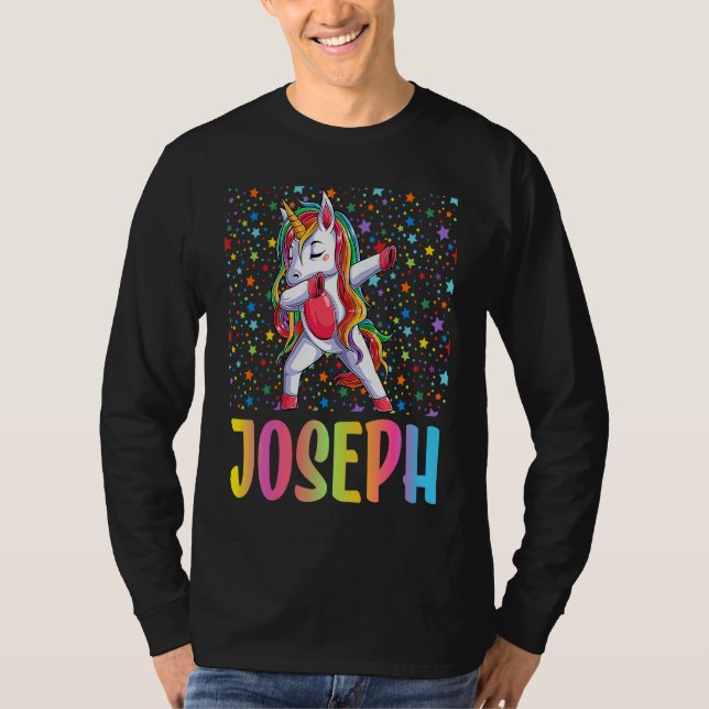 Camiseta Dabbing Unicorn Joseph (Anverso)