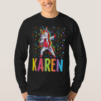 Camiseta Dabbing Unicorn Karen