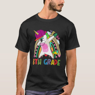 Camiseta Dabbing Unicorn School Of Rock Team 8º Grado