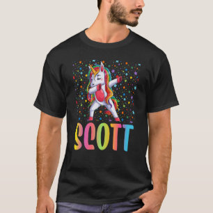 Camiseta Dabbing Unicorn Scott