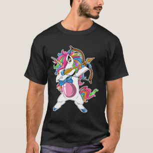 Camiseta Dabbing Unicornier Archer Adc Funny Archery Bow Ar