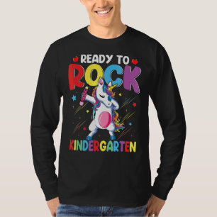 Camiseta Dabbing Unicornio Preparado Para Rodar El Jardín D