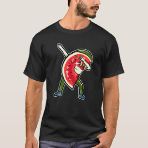 Camiseta Dabbing Watermelon Dab Dancing Watermelnes
