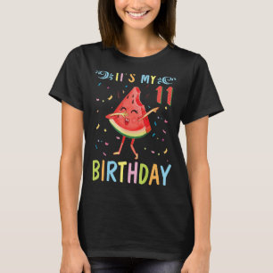 Camiseta Dabbing Watermelón feliz para mí hace 11 años