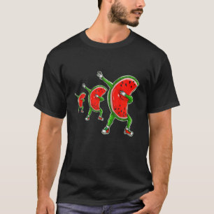 Camiseta Dabbing Watermelon Kawaii Dab Fruit Melon Lover Da