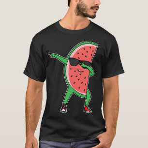 Camiseta Dabbing Watermelon Kawaii Dab Summer Fruit Melon L
