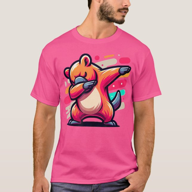 Camiseta Dabbing Wombat (Anverso)