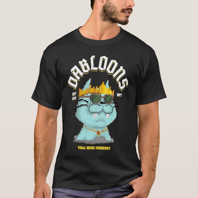 Camiseta Dabloons NFT Viral Meme Currency (Anverso)