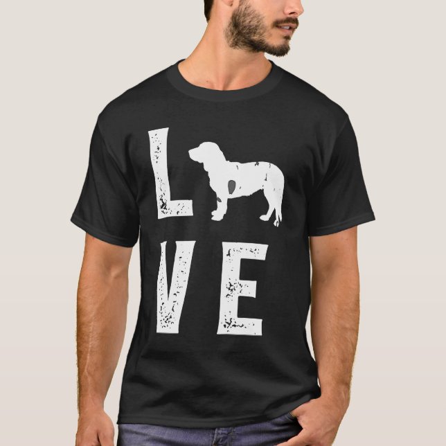 Camiseta Dachsbracke Love  1 (Anverso)