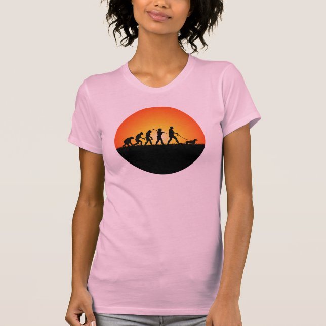 Camiseta Dachshund (Anverso)