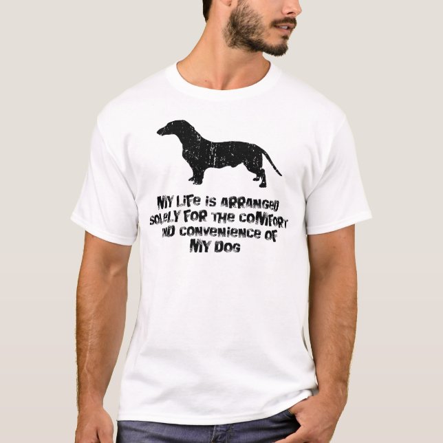 Camiseta Dachshund (Anverso)